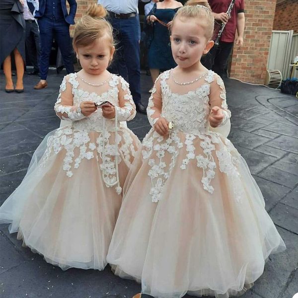 2021 fashion a line flower girl dresses for wedding party gowns floor length bow lace tulle long sleeve beads tiered 3d floral appliques fir, White;blue
2021 fashion a line flower girl dresses for wedding party gowns floor length bow lace tulle long sleeve beads tiered 3d floral appliques fir, White;blue