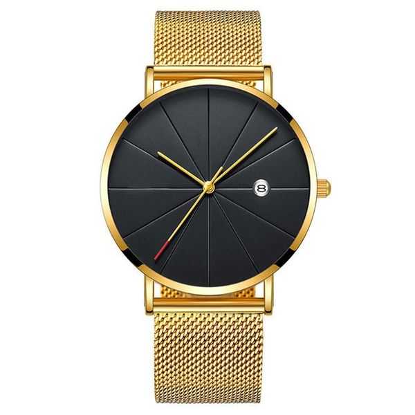 wristwatches fashion mens watches reloj hombre quartz watch men gold casual simple mesh steel waterproof sport relogio masculino nibosi, Slivery;brown
wristwatches fashion mens watches reloj hombre quartz watch men gold casual simple mesh steel waterproof sport relogio masculino nibosi, Slivery;brown