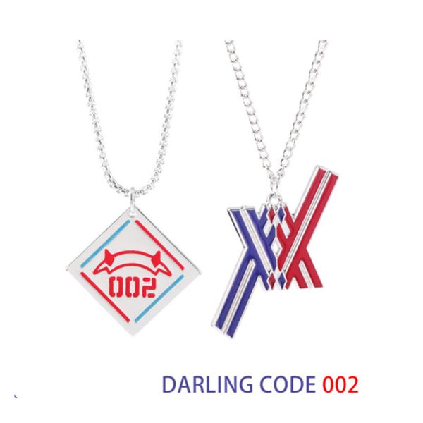 Anime DARLING in the FRANXX Zero Two 02 CODE 002 Logo Emblem Alloy Pendant Necklace Keychain Keyring Key Chain Cosplay Jewelry
Anime DARLING in the FRANXX Zero Two 02 CODE 002 Logo Emblem Alloy Pendant Necklace Keychain Keyring Key Chain Cosplay Jewelry
