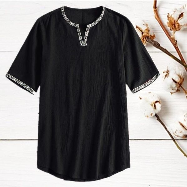 men's t-shirts selling product in 2021 summer mens short sleeve t shirts casual cotton linen retro hedging fashion shirt, White;black
men's t-shirts selling product in 2021 summer mens short sleeve t shirts casual cotton linen retro hedging fashion shirt, White;black