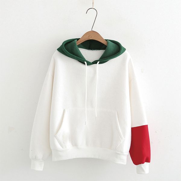 2021 autumn winter casual solid plus veet thickening hoodies patchwork women sweatshirt oc3j, Black
2021 autumn winter casual solid plus veet thickening hoodies patchwork women sweatshirt oc3j, Black