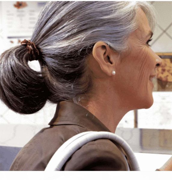 natural clip in silver grey hair two tone mixed hightlight salt wrap around straight poney tail hairpieces real hair tail extension, Black
natural clip in silver grey hair two tone mixed hightlight salt wrap around straight poney tail hairpieces real hair tail extension, Black