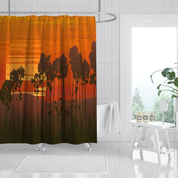 shower curtains nordic style natural landscape dusk woods curtain windproof bathroom layout home decoration
shower curtains nordic style natural landscape dusk woods curtain windproof bathroom layout home decoration