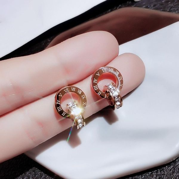 dangle & chandelier 2021 classic titanium steel roman digital zircon circle pendant earrings for woman fashion jewelry girl's party, Silver
dangle & chandelier 2021 classic titanium steel roman digital zircon circle pendant earrings for woman fashion jewelry girl's party, Silver