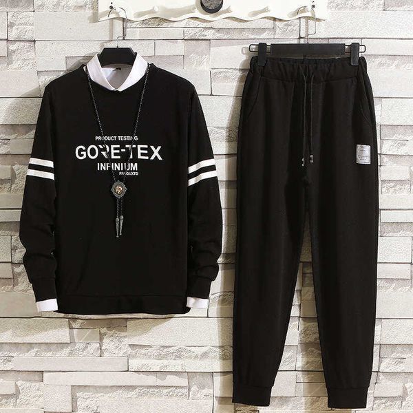 tracksuits spring trend men's of students' slim fitting pullover sweater sports casual suit for male primary school students, Gray
tracksuits spring trend men's of students' slim fitting pullover sweater sports casual suit for male primary school students, Gray