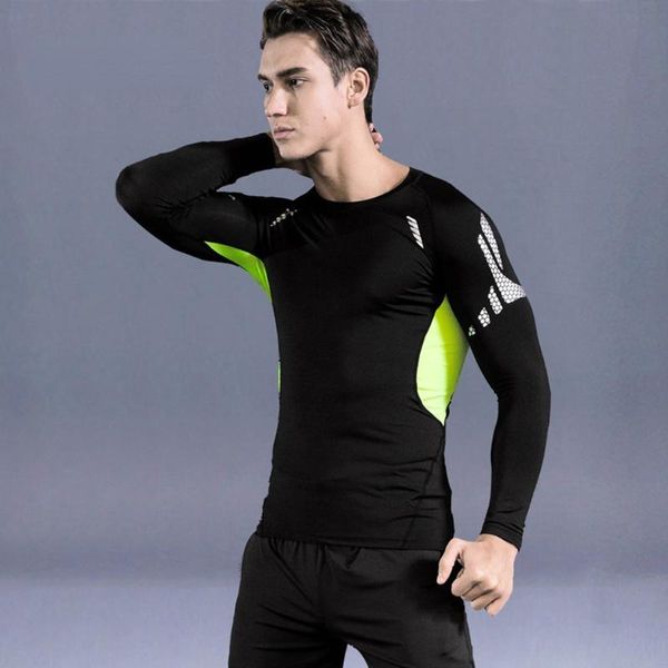 running sets men sports quick drying long sleeves compression underwear outdoor jogging clothes gym fitness workout tights costume, Black;blue
running sets men sports quick drying long sleeves compression underwear outdoor jogging clothes gym fitness workout tights costume, Black;blue