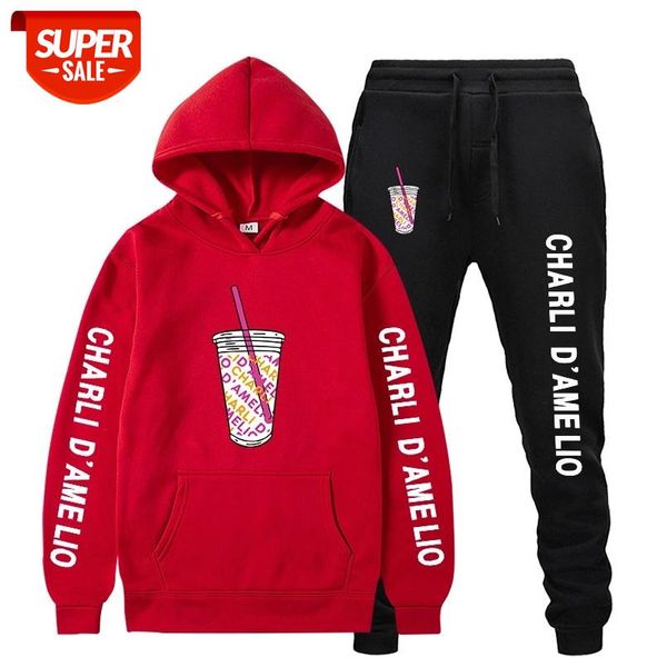 2-Piece Set Lce Coffee Splatter Hoodies Sweatpants Suit Tracksuit Men Women Sweatshirt New Charli DAmelio Pullover Jogging Pants #7U13, Gray
2-Piece Set Lce Coffee Splatter Hoodies Sweatpants Suit Tracksuit Men Women Sweatshirt New Charli DAmelio Pullover Jogging Pants #7U13, Gray