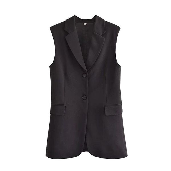 women's vests pinkou women stylish black vest jacket notched collar pockets sleeveless coats basic female office wear chic ma08, Black;white
women's vests pinkou women stylish black vest jacket notched collar pockets sleeveless coats basic female office wear chic ma08, Black;white