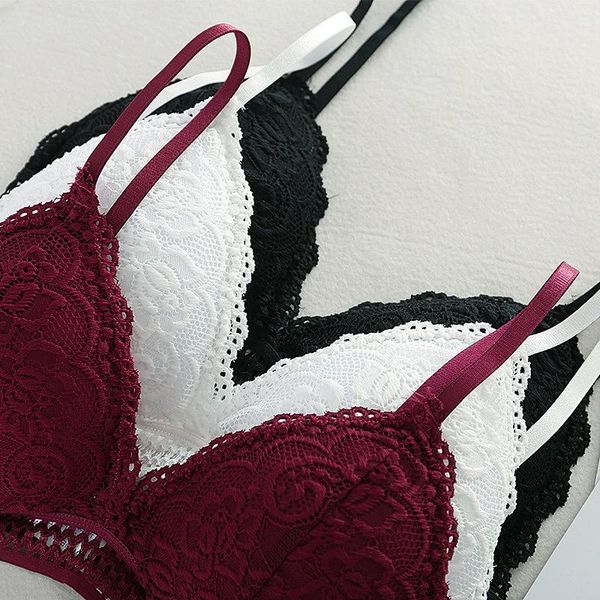 bras uvrcosseamless deep v lace for women wireless push up bra thin comfort underwear lingerie french style bralette, Red;black
bras uvrcosseamless deep v lace for women wireless push up bra thin comfort underwear lingerie french style bralette, Red;black