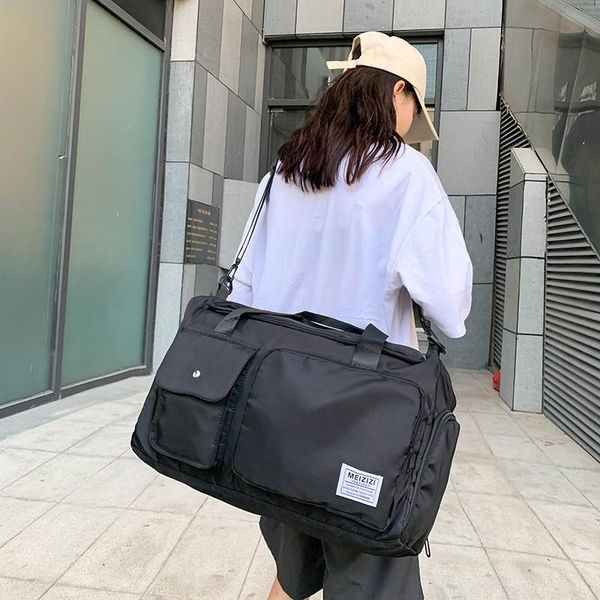 duffel bags fashion women's bag solid color nylon waterproof sports large capacity with many pockets leisure outdoor travel
duffel bags fashion women's bag solid color nylon waterproof sports large capacity with many pockets leisure outdoor travel