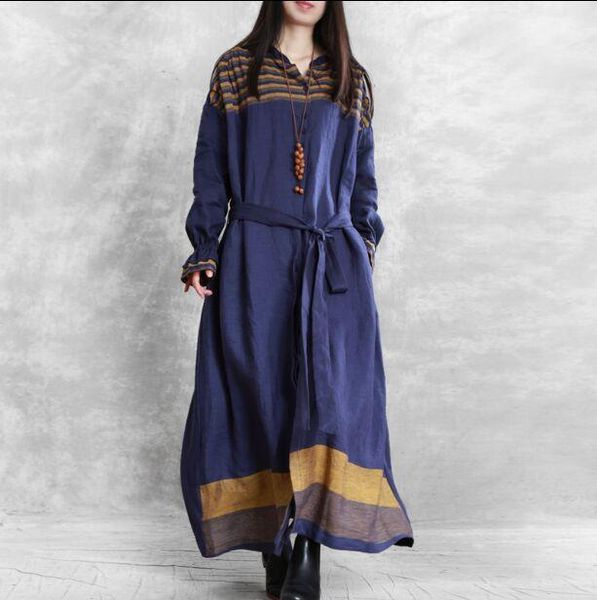 women's trench coats spring and autumn british style linen stripe long windbreaker s115, Tan;black
women's trench coats spring and autumn british style linen stripe long windbreaker s115, Tan;black