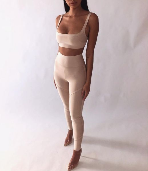 2021 new khaki 2 pieces bodycon rayon bandage night club party set bn9s, Black;white
2021 new khaki 2 pieces bodycon rayon bandage night club party set bn9s, Black;white