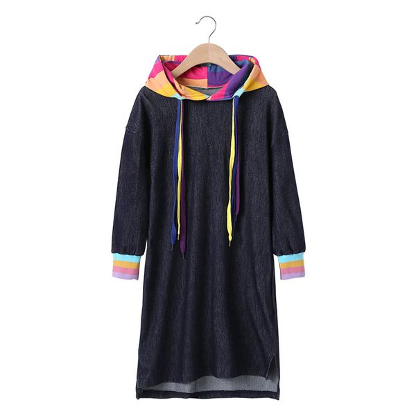 2022 spring autumn kids t shirts blue denim girls dress teenage clothing casual straight hooded children dresses 3-13 years old, Red;yellow
2022 spring autumn kids t shirts blue denim girls dress teenage clothing casual straight hooded children dresses 3-13 years old, Red;yellow