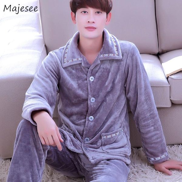 pajama sets men winter turn-down collar thicker mens long sleeve all match korean style home clothing plus size males harajuku, Black;brown
pajama sets men winter turn-down collar thicker mens long sleeve all match korean style home clothing plus size males harajuku, Black;brown
