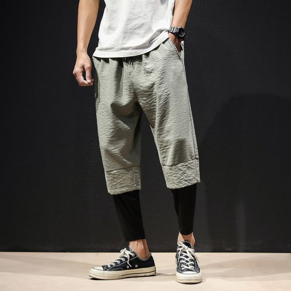 2021 new ankle-length sweatpants streetwear spring autumn hip hop pants men's casual korean oversize joggers trouers b2rz, Black
2021 new ankle-length sweatpants streetwear spring autumn hip hop pants men's casual korean oversize joggers trouers b2rz, Black