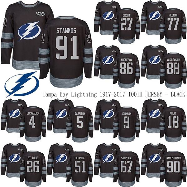 custom tampa bay lightning 1917-2017 100th anniversary jersey 91 steven stamko 86 kucherov 77 hedman any name any number hockey jerseys, Black;red
custom tampa bay lightning 1917-2017 100th anniversary jersey 91 steven stamko 86 kucherov 77 hedman any name any number hockey jerseys, Black;red