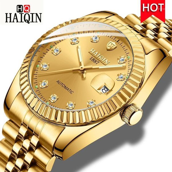 luxury waterproof automatic men mechanical watch auto date full steel business brand men's watches relogio masculino wristwatches, Slivery;brown
luxury waterproof automatic men mechanical watch auto date full steel business brand men's watches relogio masculino wristwatches, Slivery;brown