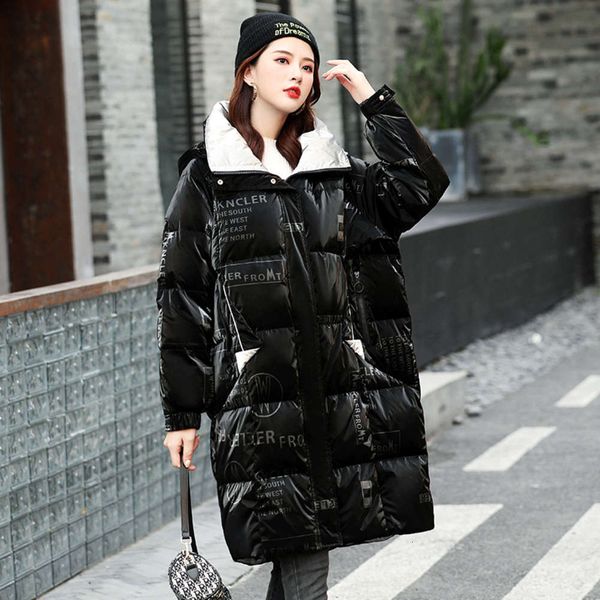 light luxurykorean womens winter women's new extremely warm cold thickened fashion letters loose thin knee down jacket parka coats for, Black
light luxurykorean womens winter women's new extremely warm cold thickened fashion letters loose thin knee down jacket parka coats for, Black