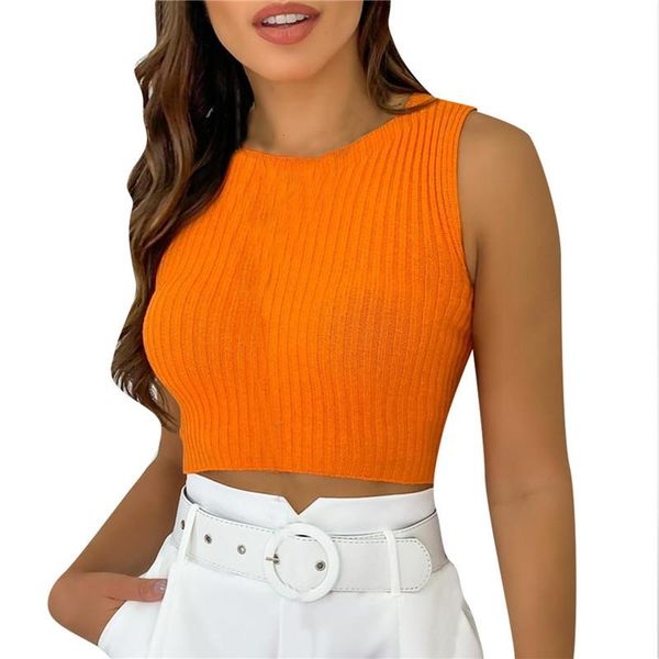 women's tanks & camis xingqing women knitted solid color tank round collar sleeveless crop slim shirt basic for girls clothes, White
women's tanks & camis xingqing women knitted solid color tank round collar sleeveless crop slim shirt basic for girls clothes, White