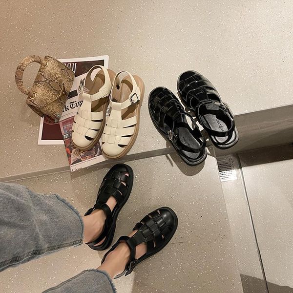 sandals 2021 clear heels female shoe all-match breathable med gladiator girls closed comfort summer fashion retro beige, Black
sandals 2021 clear heels female shoe all-match breathable med gladiator girls closed comfort summer fashion retro beige, Black