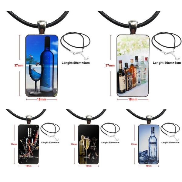 pendant necklaces for gift alcohol drinking vodka vintage jewelry steel plated with glass cabochon choker long rectangle necklace, Silver
pendant necklaces for gift alcohol drinking vodka vintage jewelry steel plated with glass cabochon choker long rectangle necklace, Silver