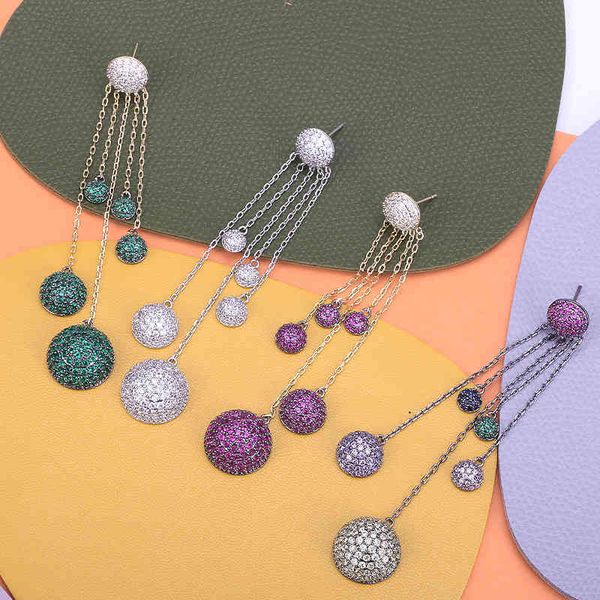 xiumeiyizu sweet tassel earrings round piece pendant paved aaa zirconia for women wedding party luxury jewelry gifts, Golden
xiumeiyizu sweet tassel earrings round piece pendant paved aaa zirconia for women wedding party luxury jewelry gifts, Golden