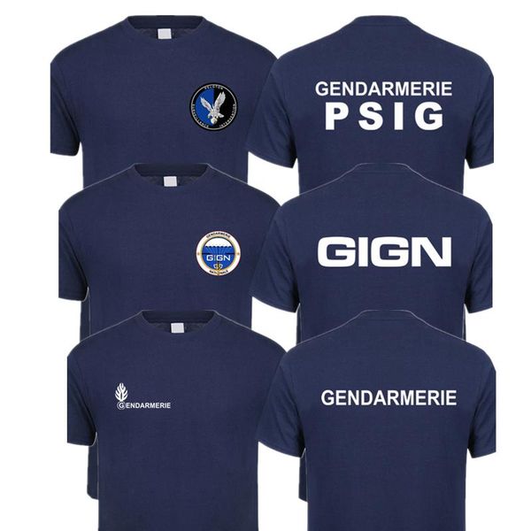 men's t-shirts french gendarmerie t shirt short sleeve psig t-shirt man qr-042, White;black
men's t-shirts french gendarmerie t shirt short sleeve psig t-shirt man qr-042, White;black