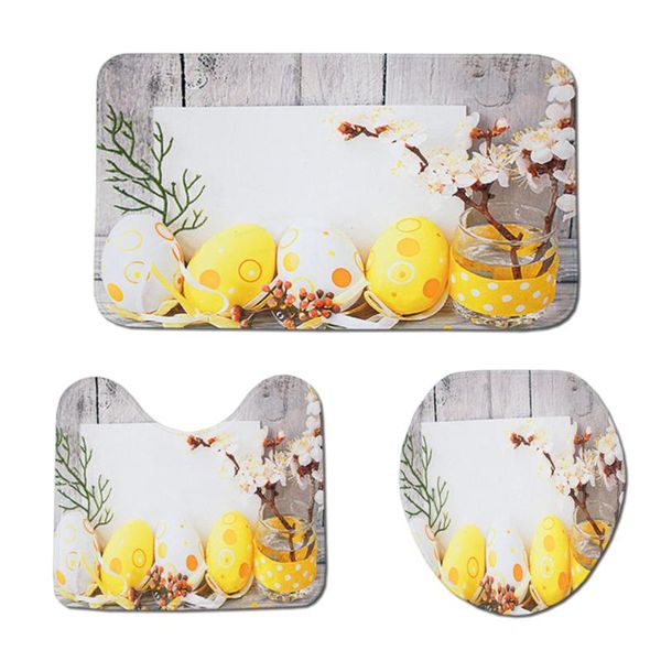 toilet seat covers 3 in 1 yellow egg pattern bathroom mat set antiskid washroom carpet lid cover
toilet seat covers 3 in 1 yellow egg pattern bathroom mat set antiskid washroom carpet lid cover