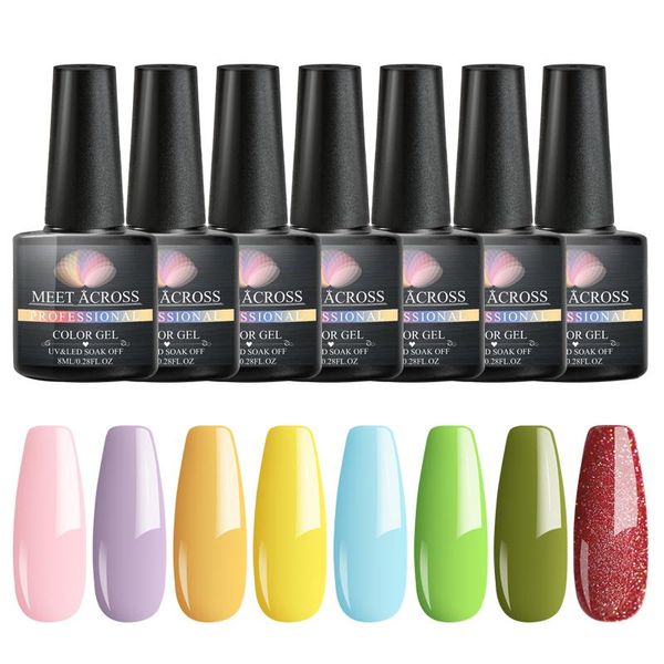 nail art kits meet across 4/6pcs uv gel set pure glitter soak off varnish kit manicure semi permanant lacquer
nail art kits meet across 4/6pcs uv gel set pure glitter soak off varnish kit manicure semi permanant lacquer