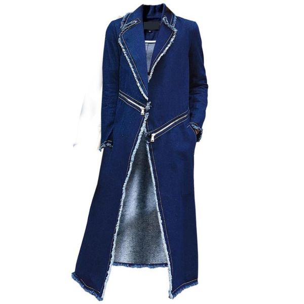 women's trench coats spring autumn women coat fashion solid slim jeans for large denim outerwear, Tan;black
women's trench coats spring autumn women coat fashion solid slim jeans for large denim outerwear, Tan;black