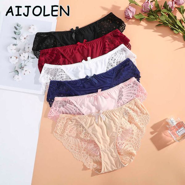 women's panties aijolen low-waist hollow briefs solid color underpants lace flower cotton close-fitting underwear 3xl, Black;white
women's panties aijolen low-waist hollow briefs solid color underpants lace flower cotton close-fitting underwear 3xl, Black;white