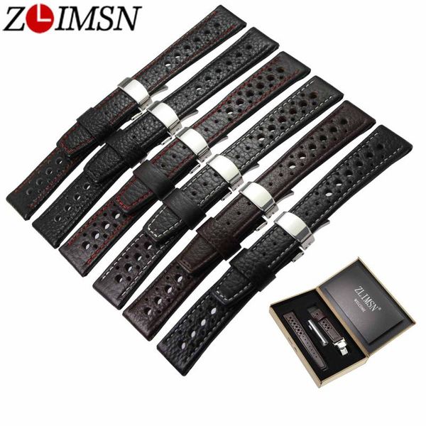 watch bands zlimsn watchbands breathable durable replacement bracelet 20 22mm genuine leather strap stainless steel butterfly buckles, Black;brown
watch bands zlimsn watchbands breathable durable replacement bracelet 20 22mm genuine leather strap stainless steel butterfly buckles, Black;brown