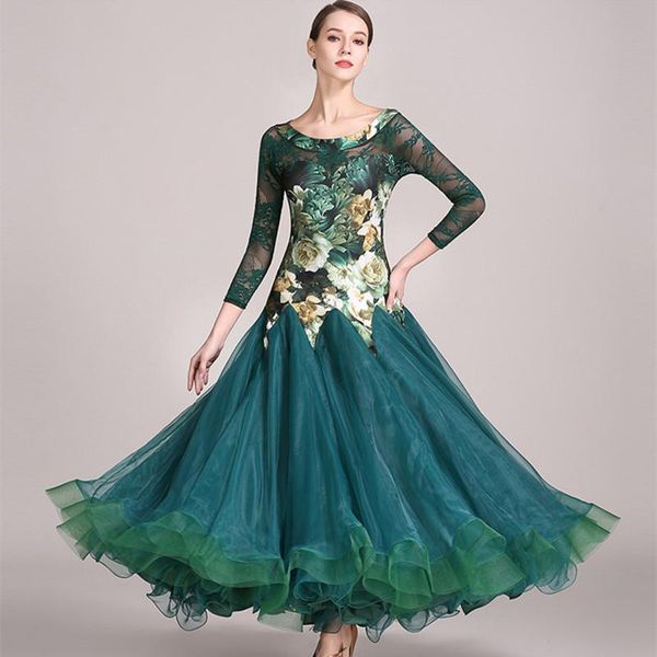 stage wear green ballroom dress woman dance dresses waltz standard social rumba costumes tango, Black;red
stage wear green ballroom dress woman dance dresses waltz standard social rumba costumes tango, Black;red