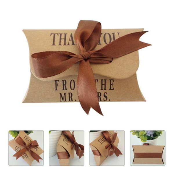 50pcs party festive paper boxes wrapping cases gift package party favors boxes