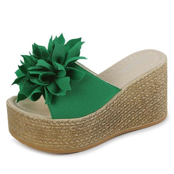 dress shoes for 2021 summer style fashion green big flower slope with word open-toe heel ladies sandals women, Black
dress shoes for 2021 summer style fashion green big flower slope with word open-toe heel ladies sandals women, Black