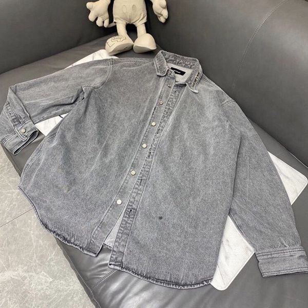 2021 new we11done skinny slim denim men women streetwear welldone cowboy men's jean jacket w15g, Black;brown
2021 new we11done skinny slim denim men women streetwear welldone cowboy men's jean jacket w15g, Black;brown