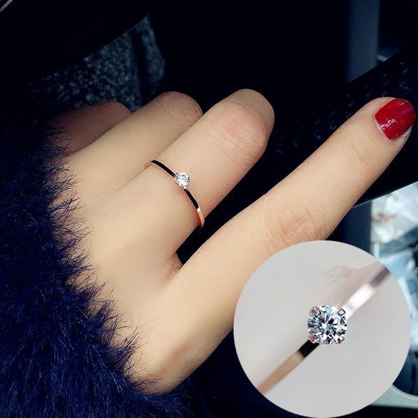 wedding rings titanuim steel rose gold color ring cz crystal for women couple finger size3-9 r101, Slivery;golden
wedding rings titanuim steel rose gold color ring cz crystal for women couple finger size3-9 r101, Slivery;golden