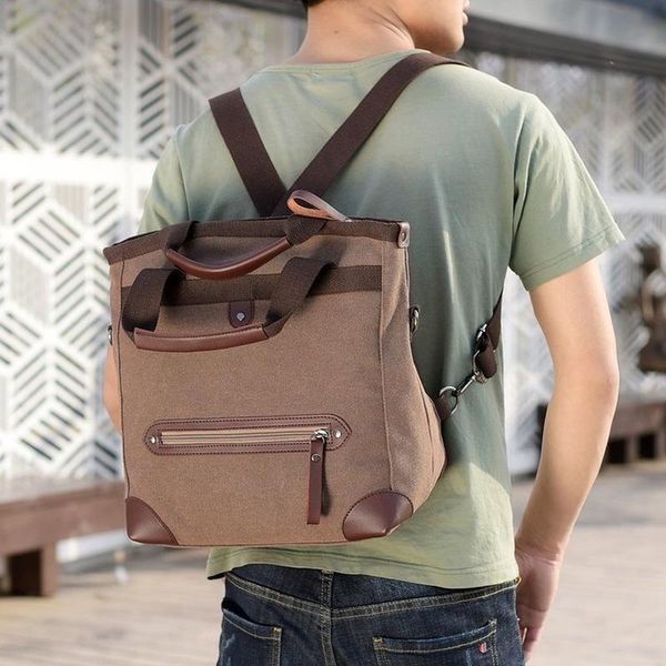 backpack casual fashion multifunctional men's korean retro canvas large capacity travel
backpack casual fashion multifunctional men's korean retro canvas large capacity travel