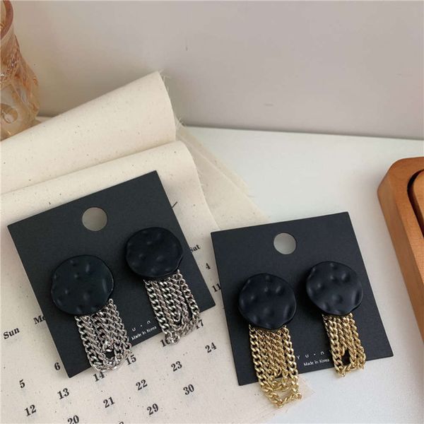 hbp fashion korean new exaggerated long chain tassel design earrings with versatile temperament, Silver
hbp fashion korean new exaggerated long chain tassel design earrings with versatile temperament, Silver