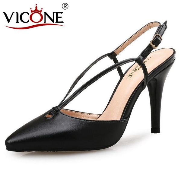 dress shoes vicone women summer pointed toe casual narrow band fashion thin heels v483751, Black
dress shoes vicone women summer pointed toe casual narrow band fashion thin heels v483751, Black