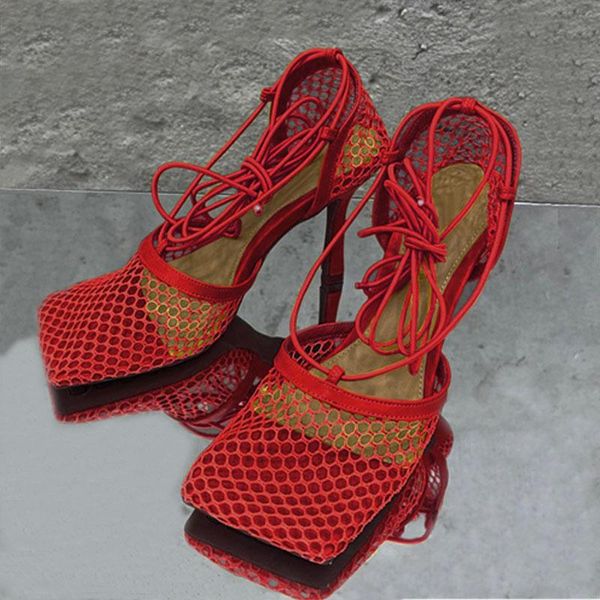 dress shoes 2021 green mesh pumps sandals female square toe high heel lace up cross-tied stiletto hollow, Black
dress shoes 2021 green mesh pumps sandals female square toe high heel lace up cross-tied stiletto hollow, Black