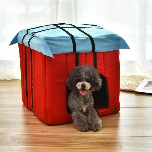 pet house foldable bed with mat soft winter red dog puppy sofa cushion house kennel nest villa dog cat bed for small medium dogs
pet house foldable bed with mat soft winter red dog puppy sofa cushion house kennel nest villa dog cat bed for small medium dogs