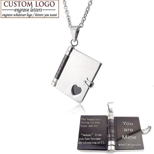 pendant necklaces aziz bekkaoui gold book for women diy letter name necklace stainless steel engrave valentine, Silver
pendant necklaces aziz bekkaoui gold book for women diy letter name necklace stainless steel engrave valentine, Silver
