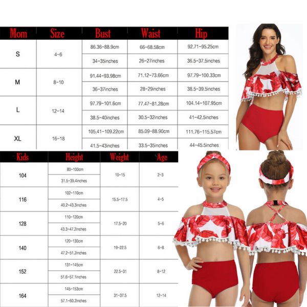 mother daughter family matching swimsuit high waist women girls bikini set swimwear beachwear swimming suit bathing suit tankini, White;black
mother daughter family matching swimsuit high waist women girls bikini set swimwear beachwear swimming suit bathing suit tankini, White;black