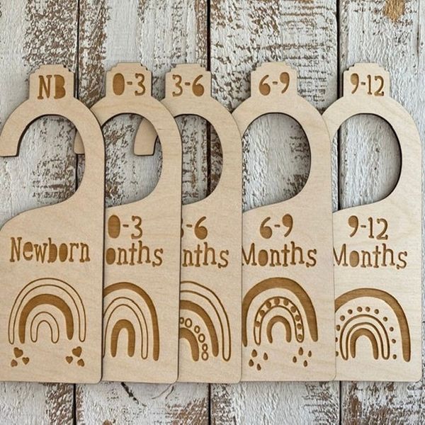 2021 new arrive lovely rainbow baby nursery closet size dividers set of 5 for infant boy or girl hanger month divider for cloth
2021 new arrive lovely rainbow baby nursery closet size dividers set of 5 for infant boy or girl hanger month divider for cloth