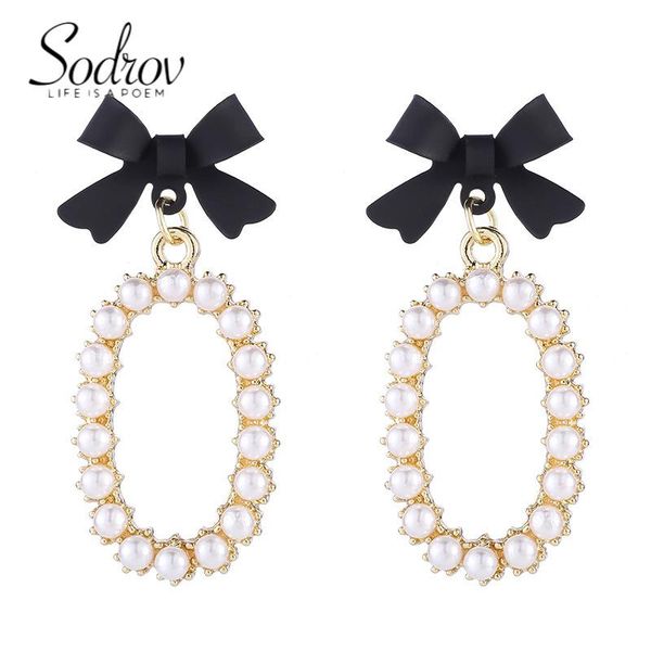 stud korean vintage fashion trend black bowknot earrings for women clip on earring gift jewlery, Golden;silver
stud korean vintage fashion trend black bowknot earrings for women clip on earring gift jewlery, Golden;silver