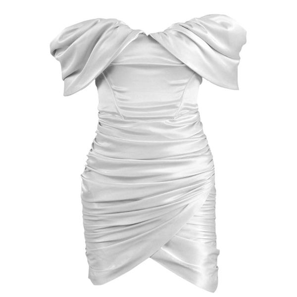 solid color women dress 2020 short sleeve off shoulder mini dress for women slim elastic bodycon mini party dress vestidos, Gray
solid color women dress 2020 short sleeve off shoulder mini dress for women slim elastic bodycon mini party dress vestidos, Gray