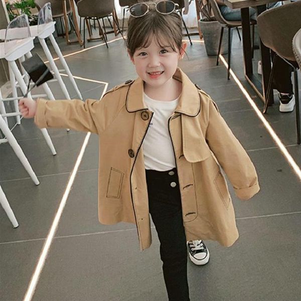 coat girl's korean-style loose catwalks windbreaker 20 autumn clothing style childrenswear, Blue;gray
coat girl's korean-style loose catwalks windbreaker 20 autumn clothing style childrenswear, Blue;gray