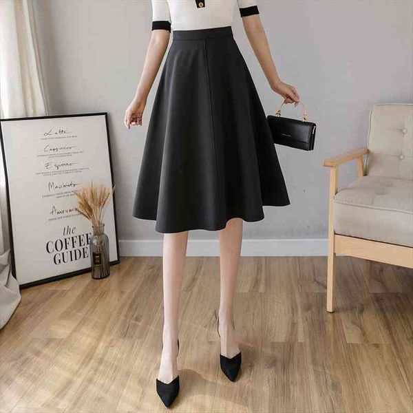 midi office elegant big swing women skirt a line zipper side high waist skirts womens summer woman, Black
midi office elegant big swing women skirt a line zipper side high waist skirts womens summer woman, Black