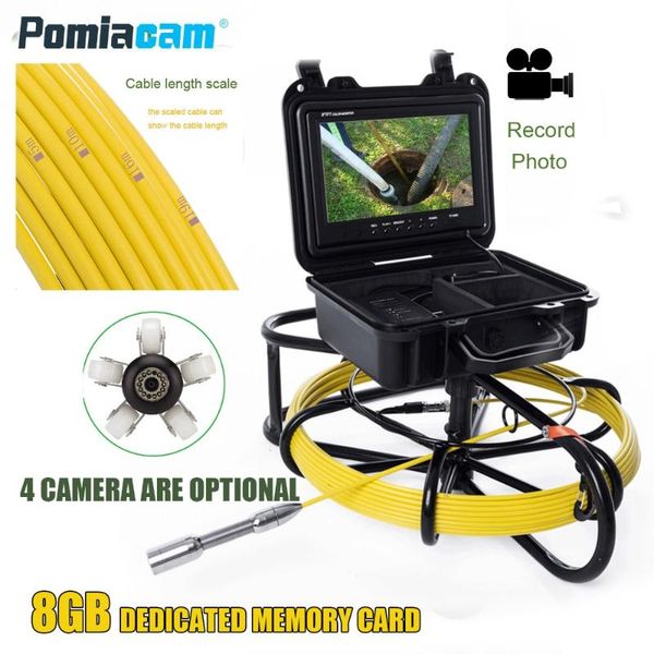 cameras wp9600 20m 65ft cable pipe drain & sewer inspection camera video 9inch display recording
cameras wp9600 20m 65ft cable pipe drain & sewer inspection camera video 9inch display recording